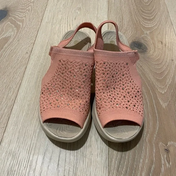 BZees washable comfort wedge in coral - Picture 4 of 8